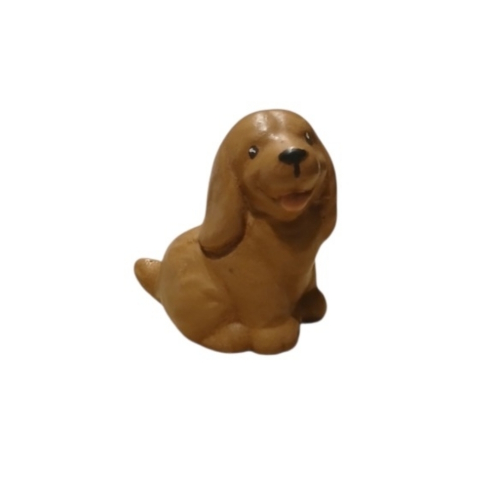 Vintage Ceramic Dog Figurine